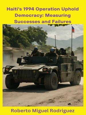 cover image of Haiti's 1994 Operation Uphold Democracy